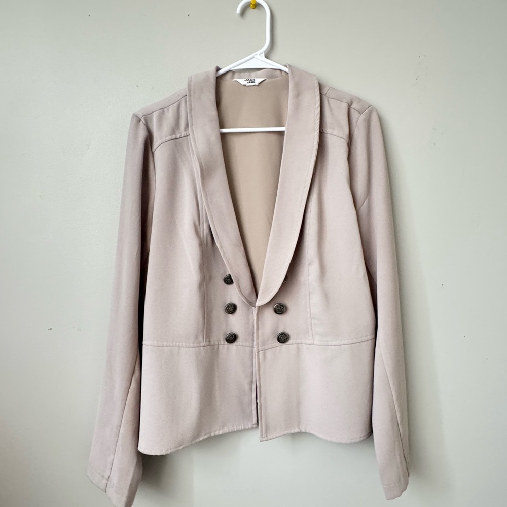 BB Dakota Women's Blazer in Cream